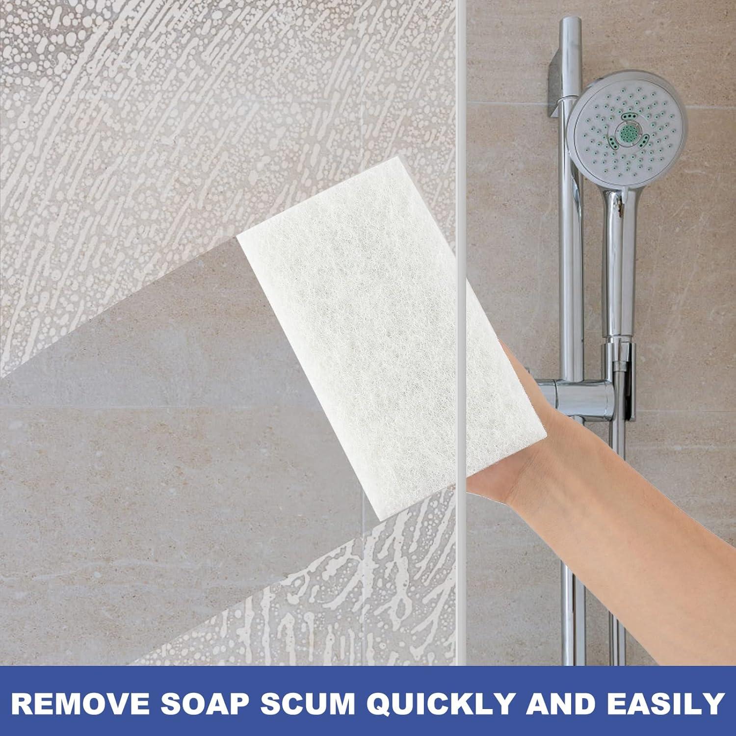 Esponja de Baño LIOUXUE con Mango y 3 Almohadillas Reemplazables