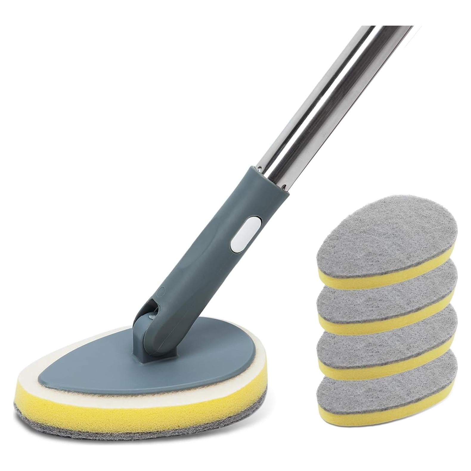 Cepillo de Ducha TreeLen 124.46 cm con 5 Cabezas Intercambiables