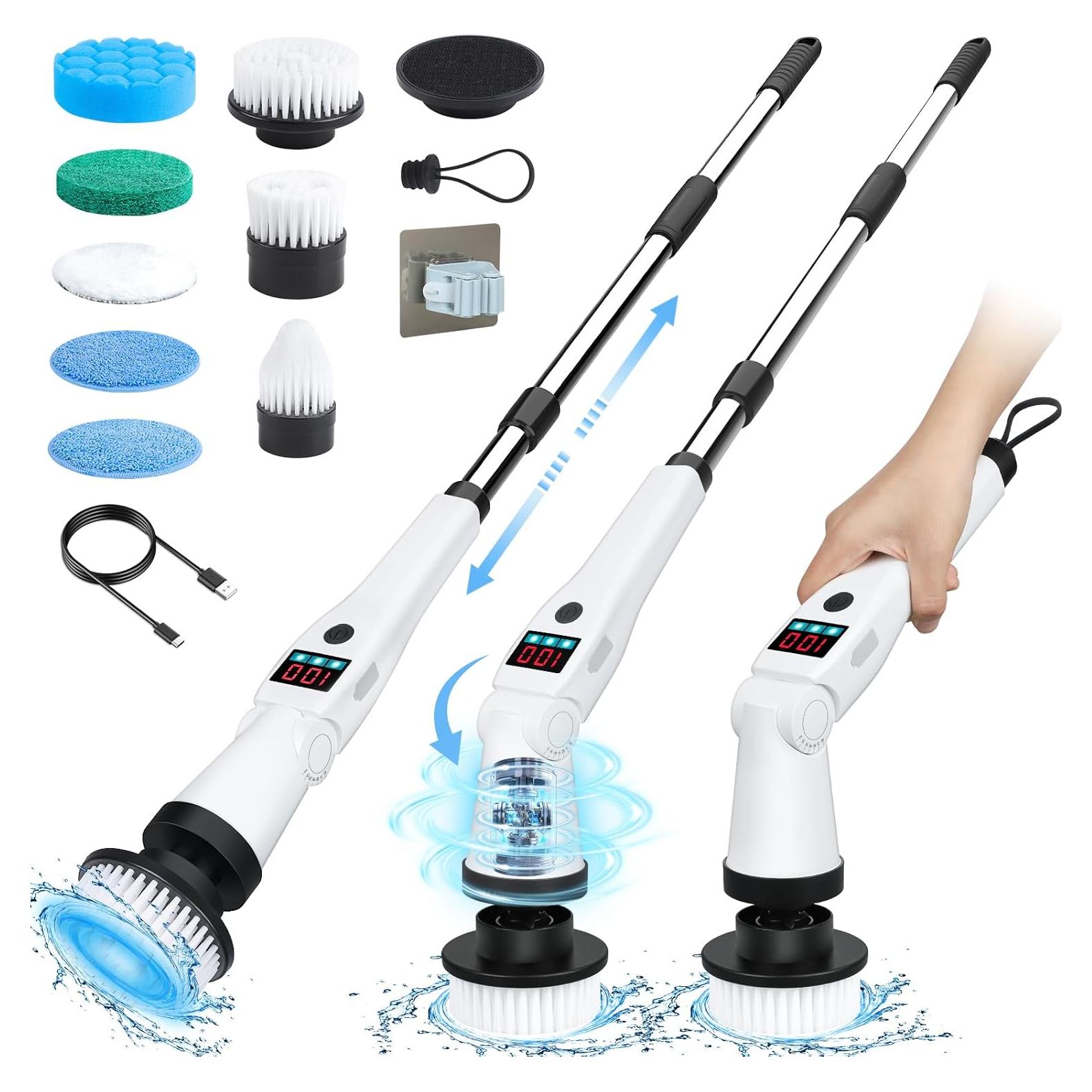 Limpiador Eléctrico de Espín Hdyfix 5200mAh Inalámbrico 3 Velocidades