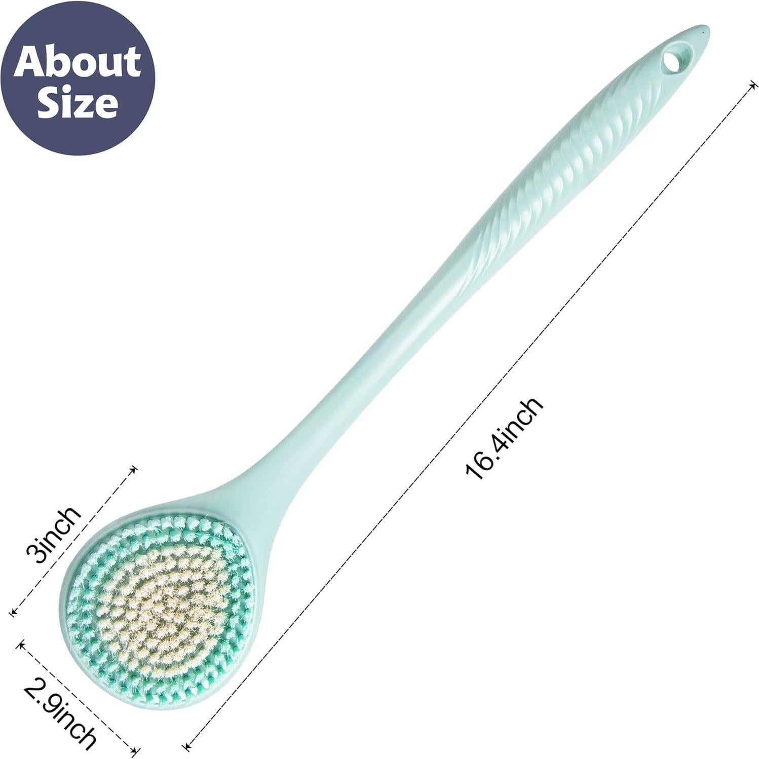 Cepillo de Espalda BEDELITE con Mango Largo 41.7 cm Azul