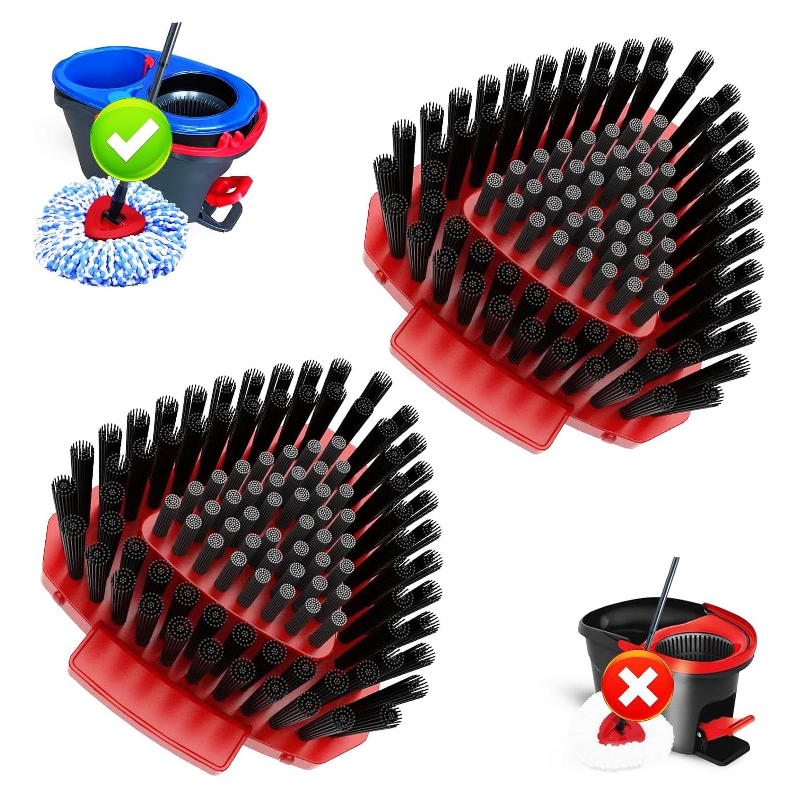 Paquete de 2 Mopas Giratorias Fatmass para RinseClean