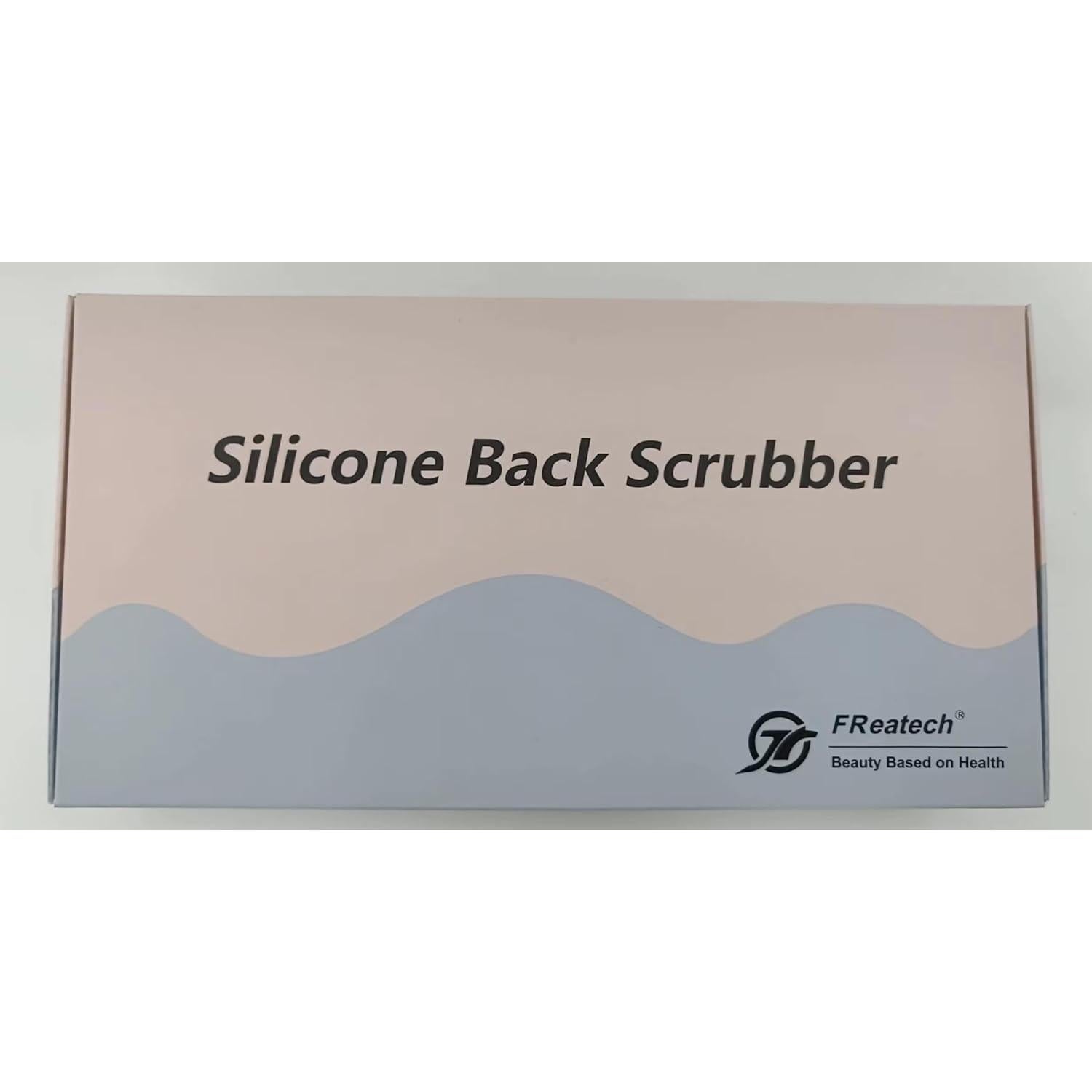 Esponja de Silicona FREATECH para Espalda 91 cm Exfoliante Doble Cara