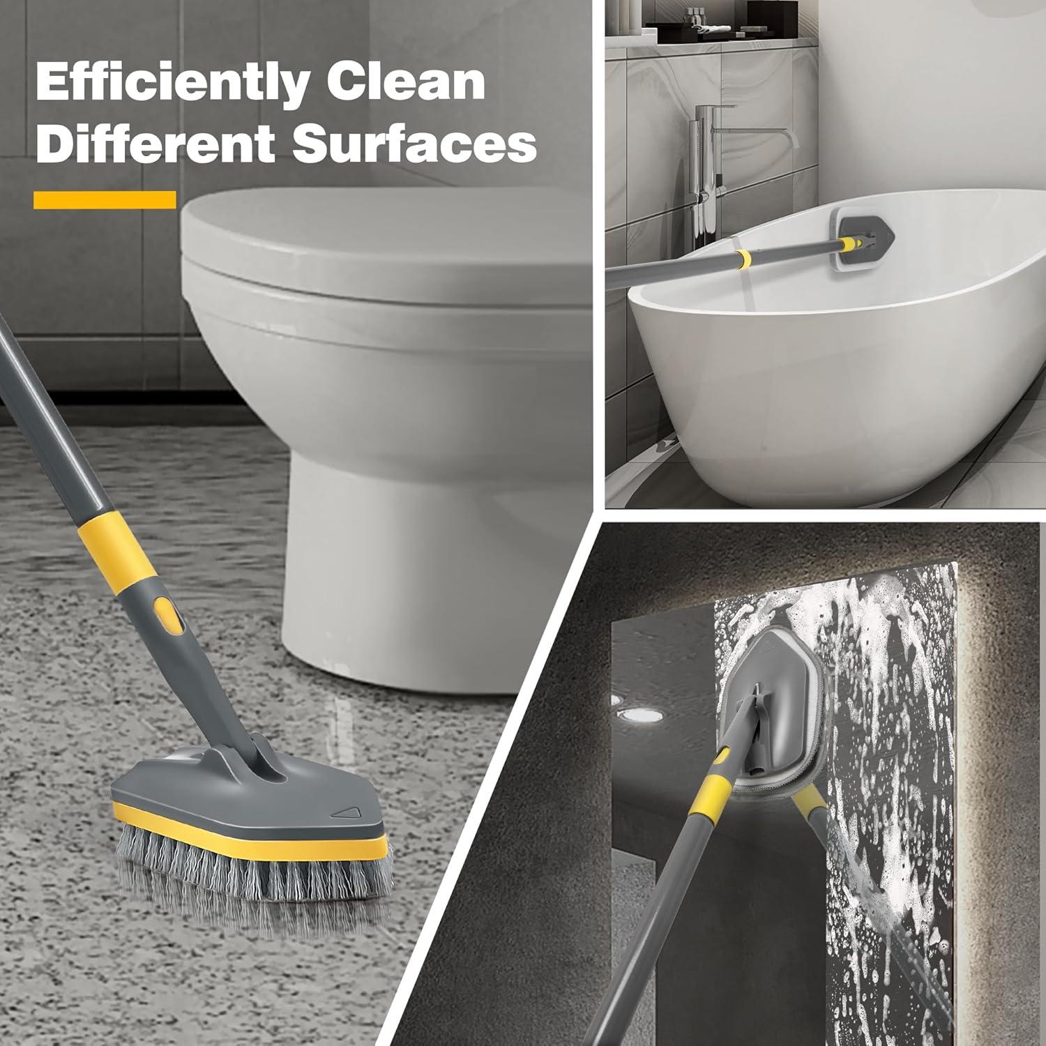 Cepillo de Baño DALIPER con Mango Telescópico 119-142 cm