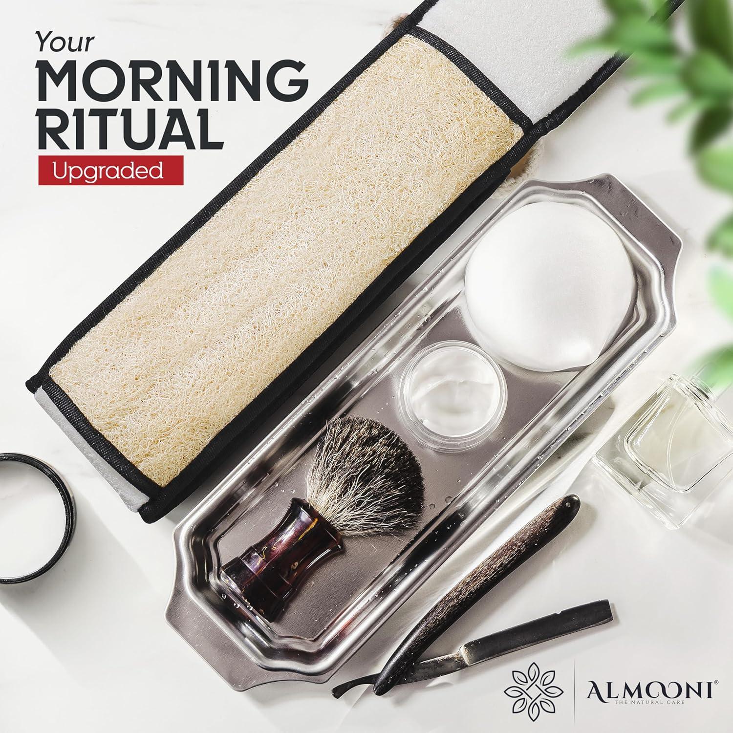 Esponja de Lufa Natural Almooni para Ducha - 96.5 cm