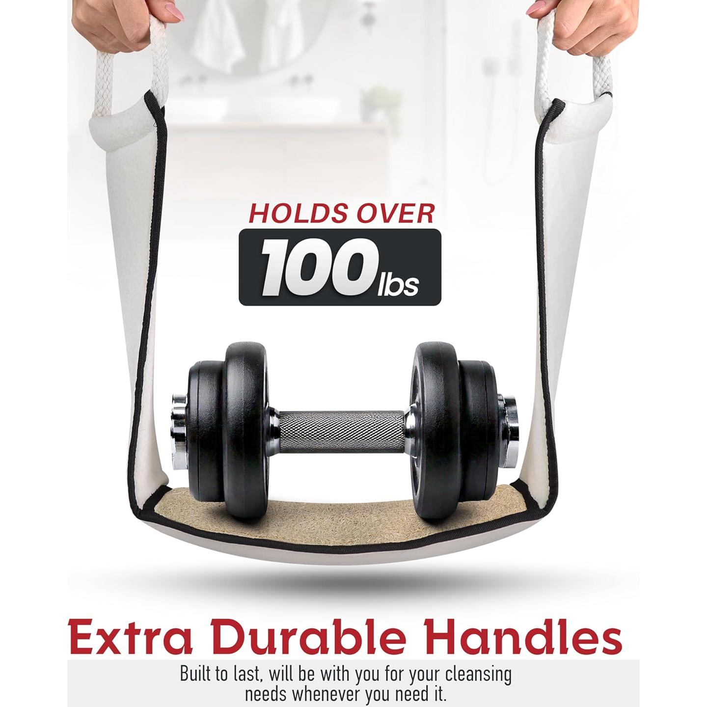 Esponja de Lufa Natural Almooni para Ducha - 96.5 cm