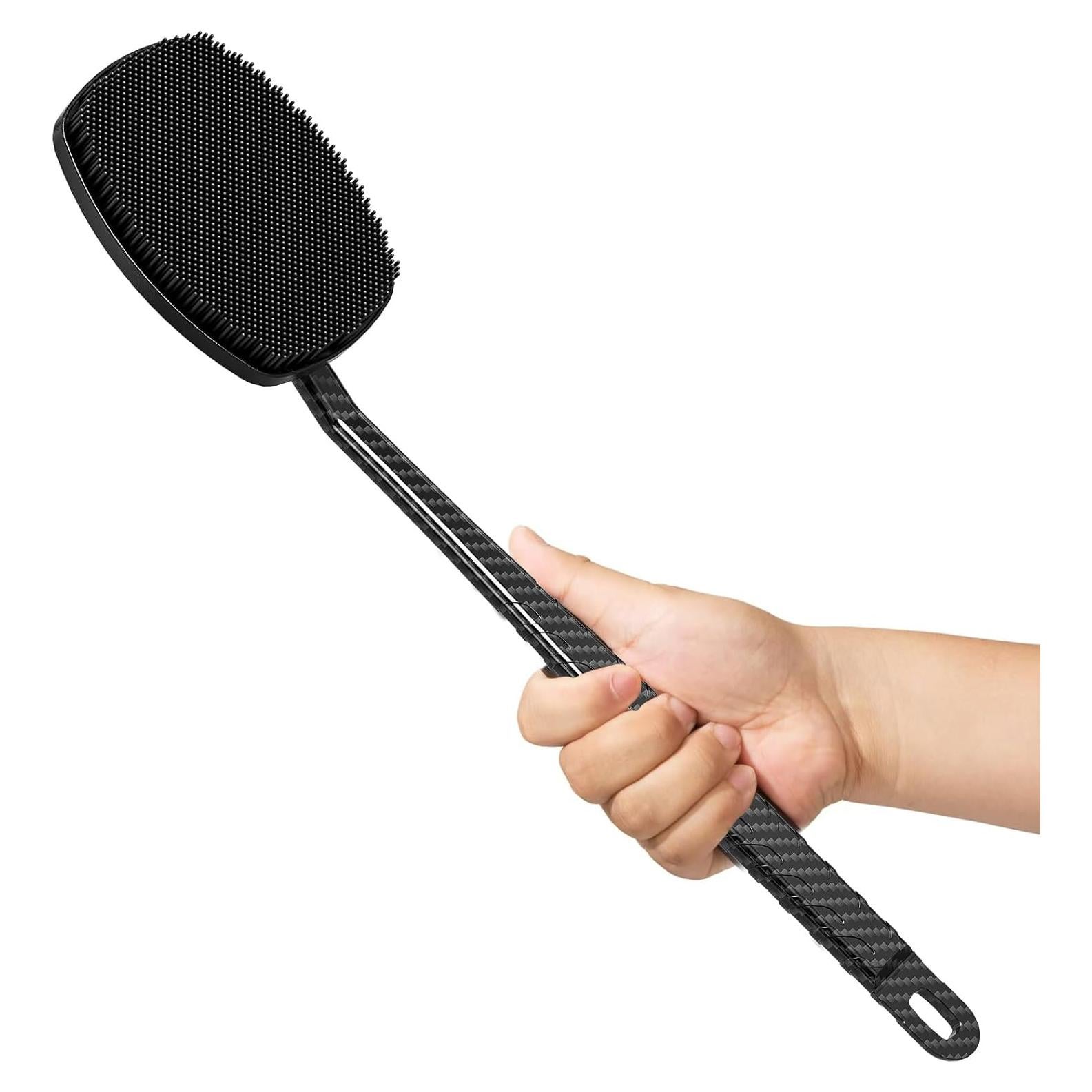 Exfoliador de Espalda de Silicona ZEOMLON con Mango Antideslizante