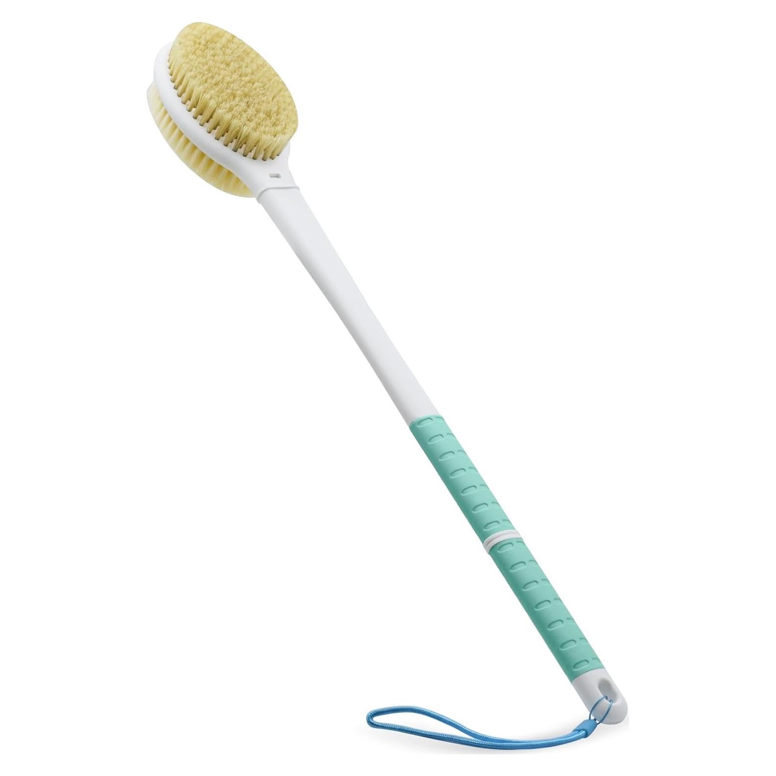 Cepillo de Ducha Exfoliador Doble Cara Honomo Verde 52 cm