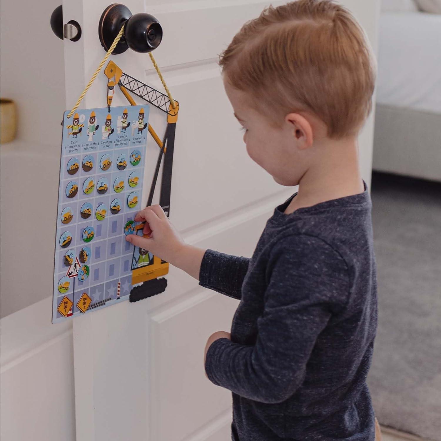 Gráfico de Entrenamiento para el Baño Putska con Calcomanías