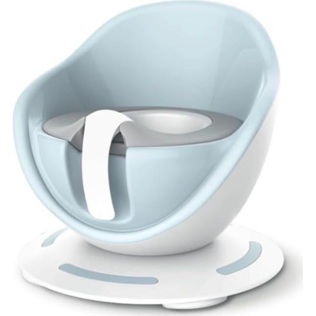 Silla de Entrenamiento para el Baño Joylittle - Blanca y Teal