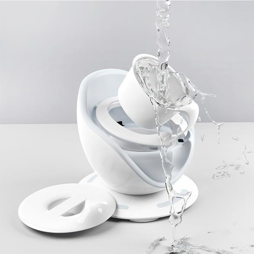 Silla de Entrenamiento para el Baño Joylittle - Blanca y Teal