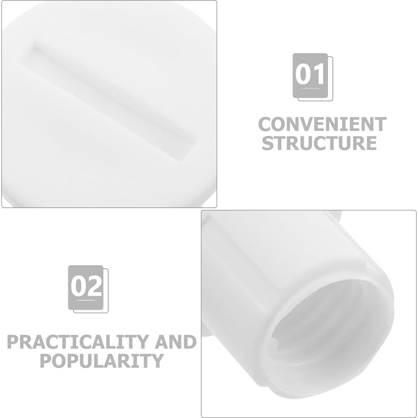 Kit de Tornillos de Reemplazo para Escalera de Inodoro VICASKY 3pcs