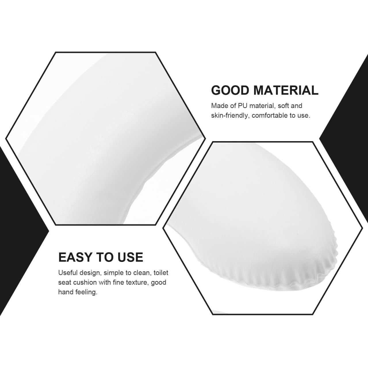 Almohadilla de Asiento de Inodoro Hemoton para Niños - PU Suave