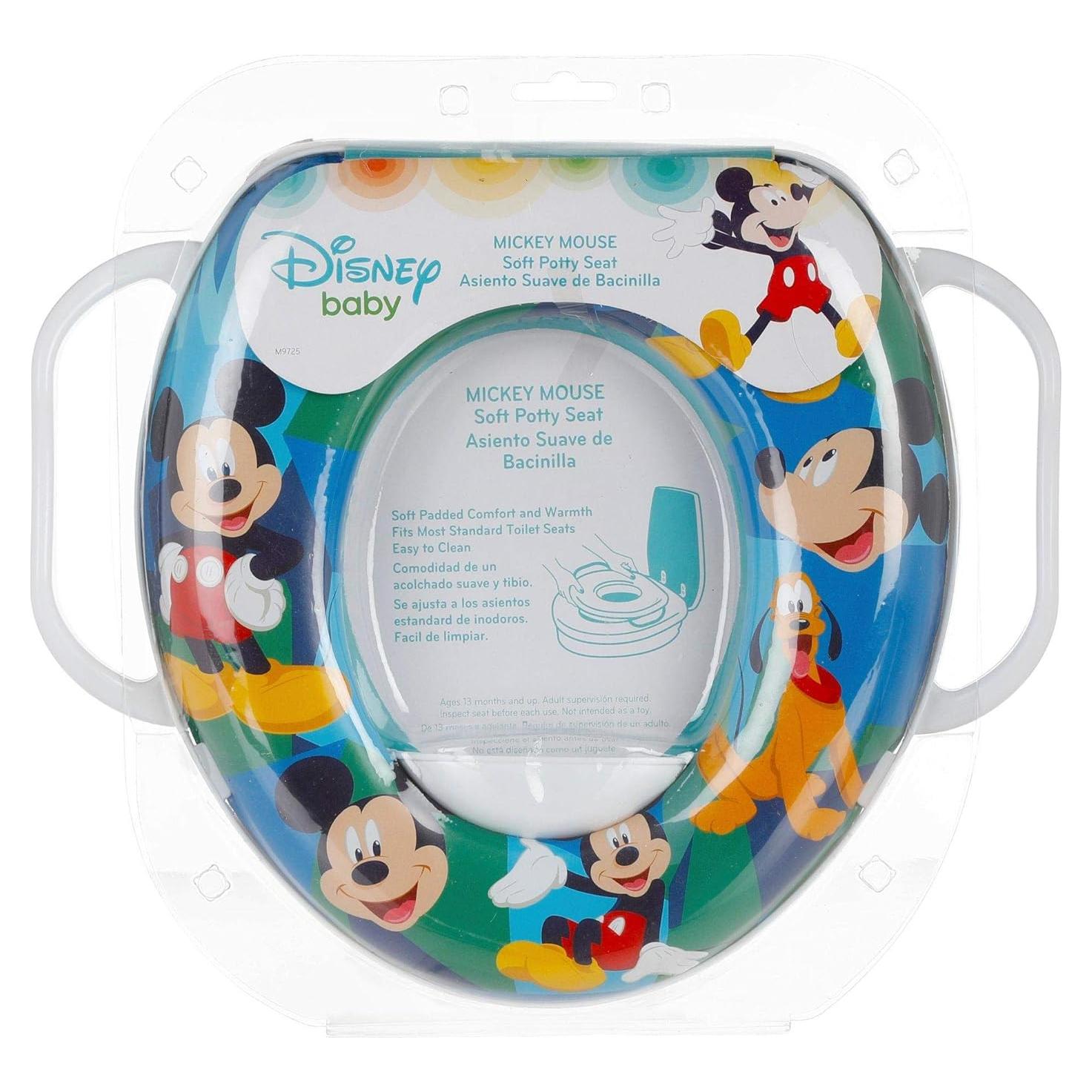 Asiento de Inodoro Suave Disney Mickey Mouse con Asas