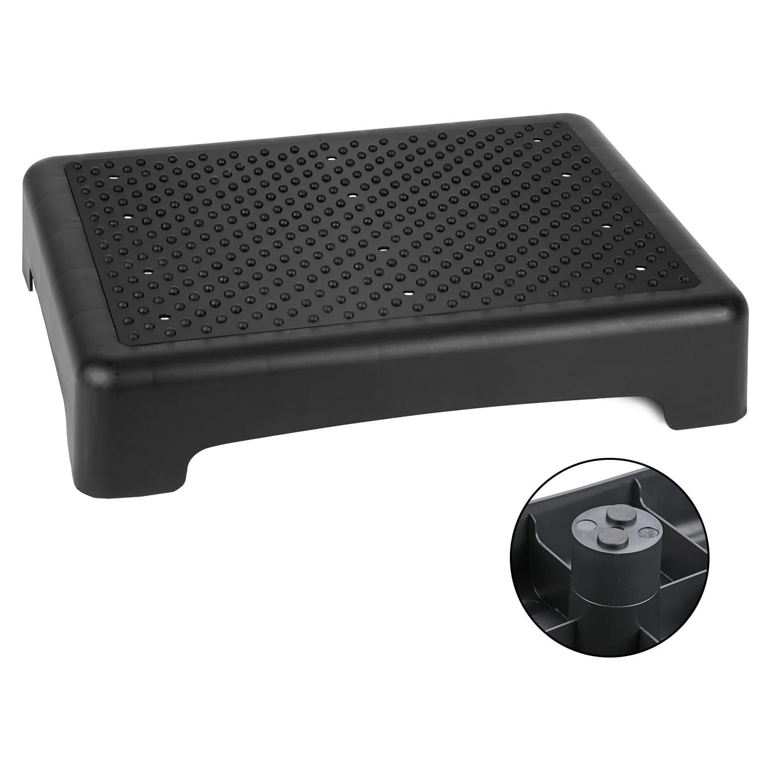 Escalón Antideslizante TARFEPA Negro 43cm, Soporta 181kg