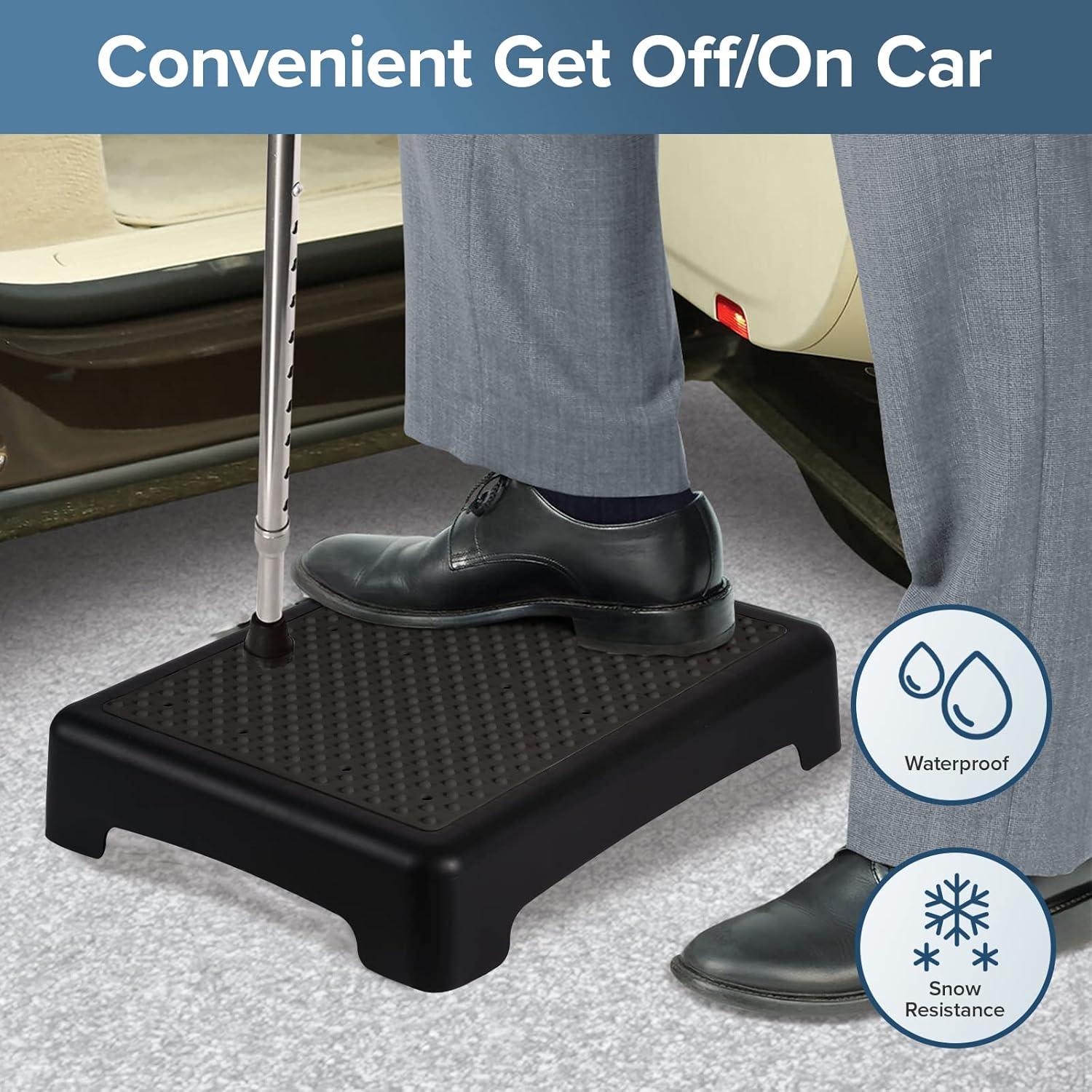 Escalón Antideslizante TARFEPA Negro 43cm, Soporta 181kg