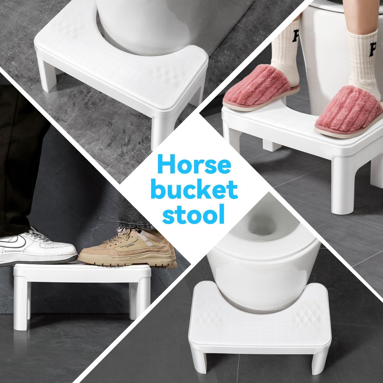 Taburete de Inodoro Ergonómico Genérico MTD-001 Antideslizante