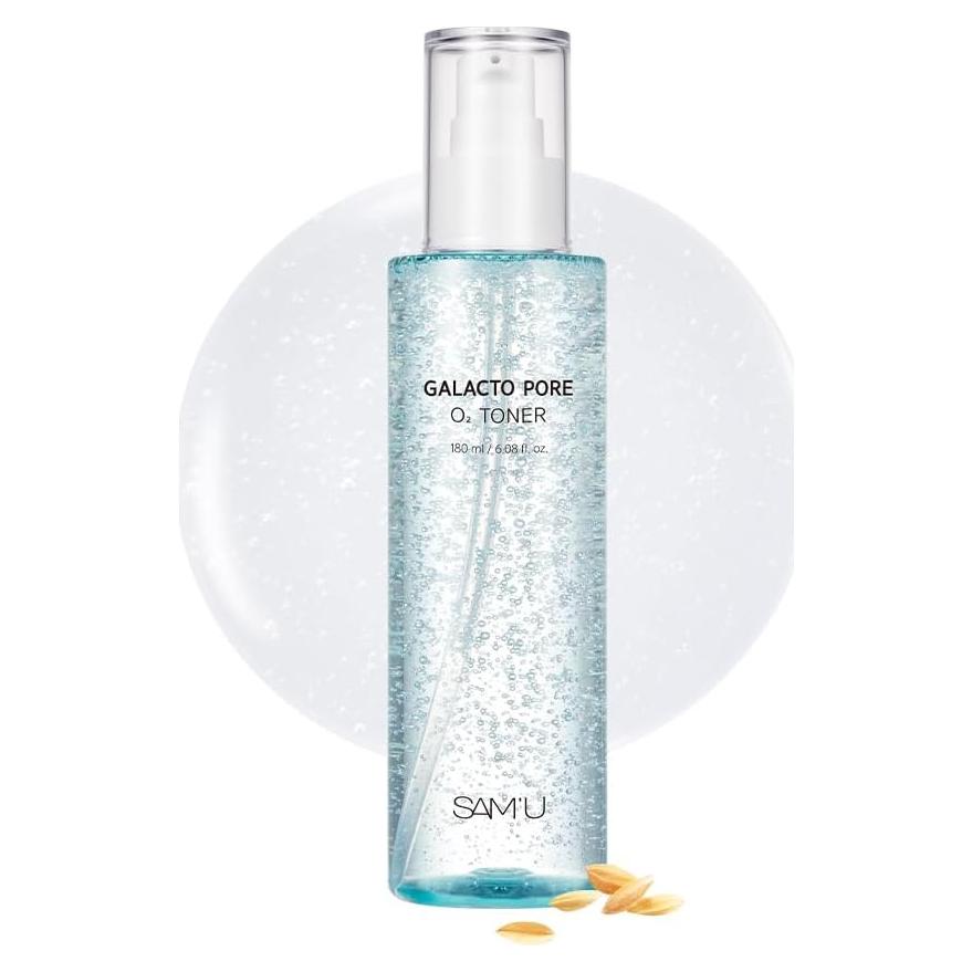 Tónico Exfoliante SAM'U Galacto Pore O2 180 ml - Hidratante