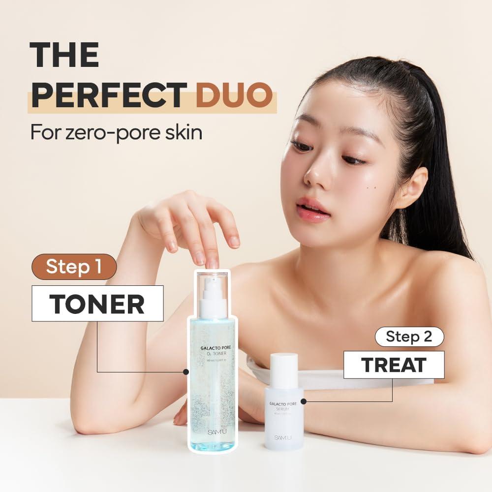 Tónico Exfoliante SAM'U Galacto Pore O2 180 ml - Hidratante