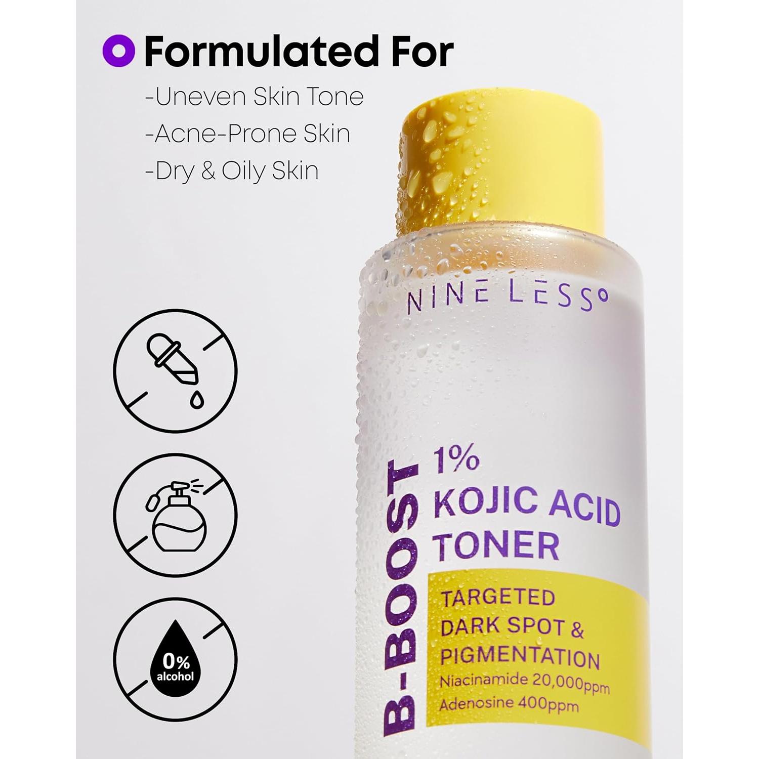 Tónico Ácido Kójico B-Boost 1% Niacinamida 2% 200ml