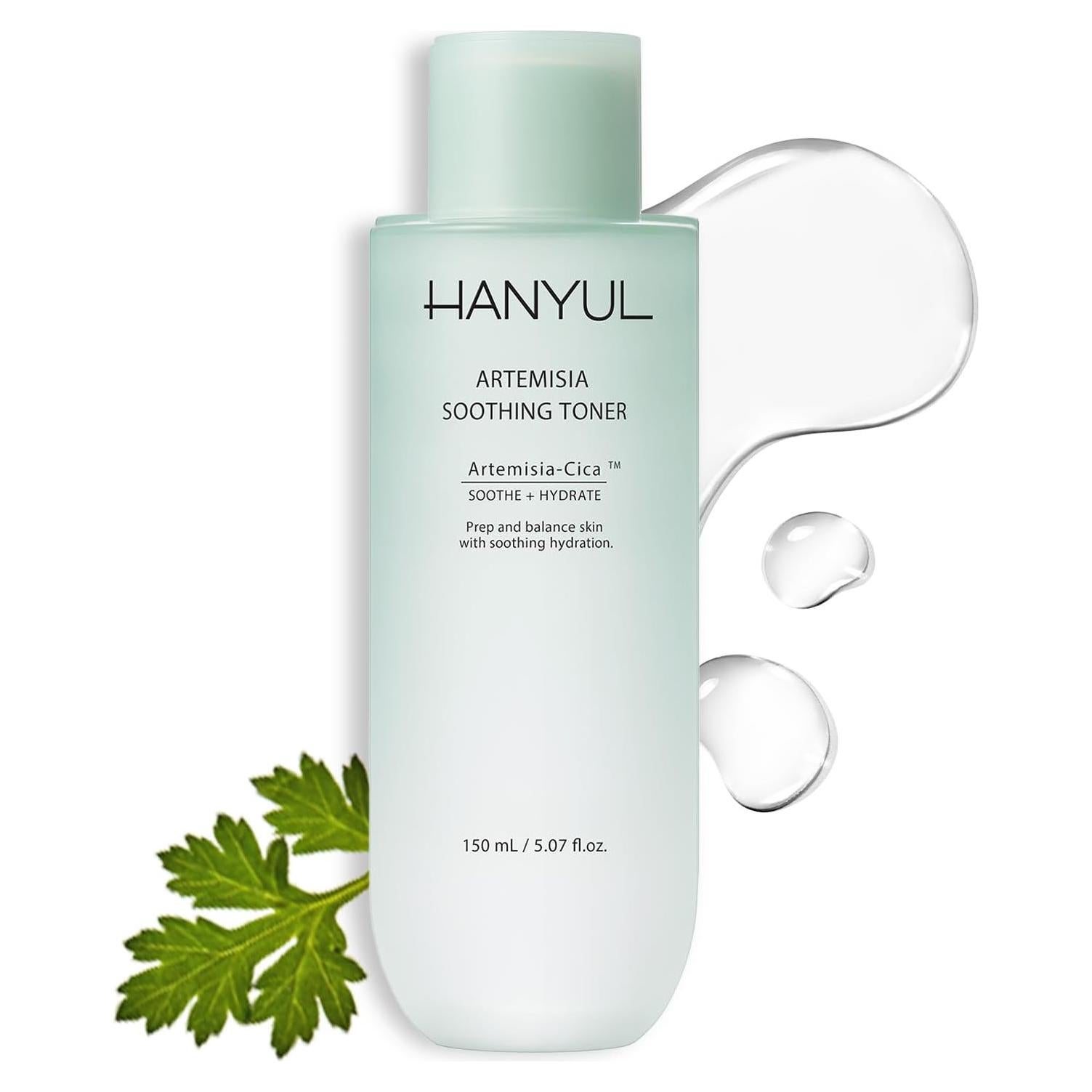Tónico Calmante HANYUL de Artemisia y CICA 150 ml Hidratante