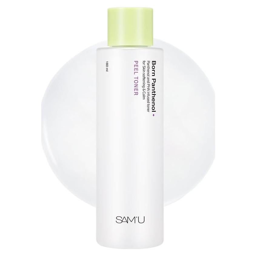 Tónico Exfoliante SAM'U Born Panthenol 180ml - Hidratación y Suavidad