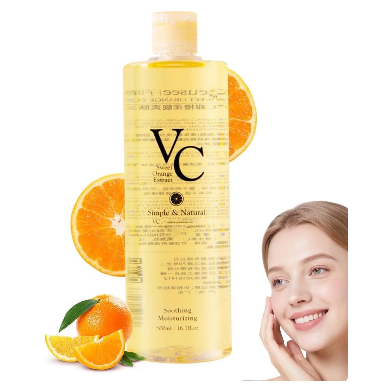 Tónico Facial Hidratante VC Shantou 300 ML - Refrescante y Suave