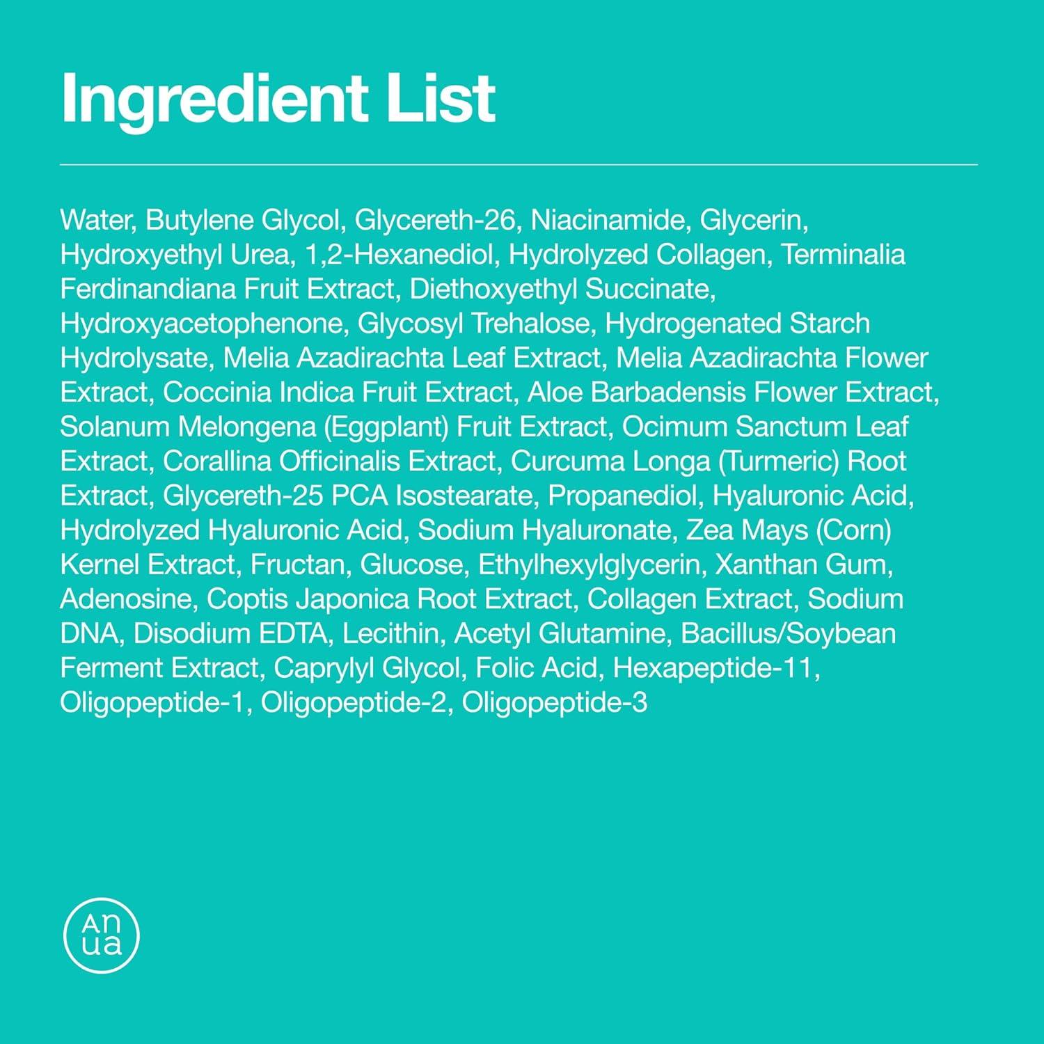 Almohadillas Hidratantes Anua PDRN 180ml - Cuidado Facial Coreano