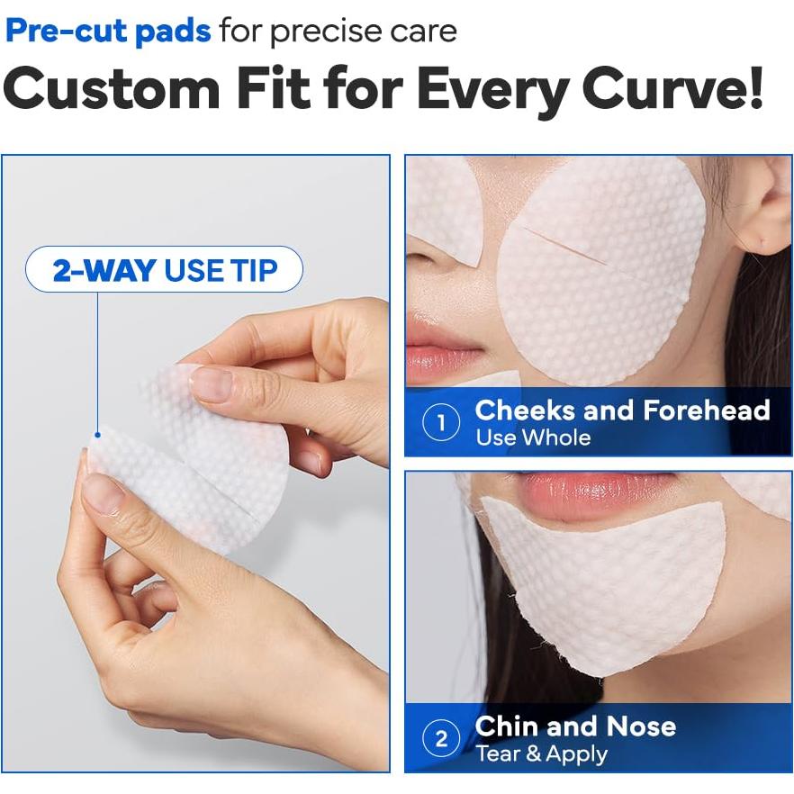 Almohadillas Exfoliantes Veganas SAM'U - 60 Unidades PH Ácido Hialurónico