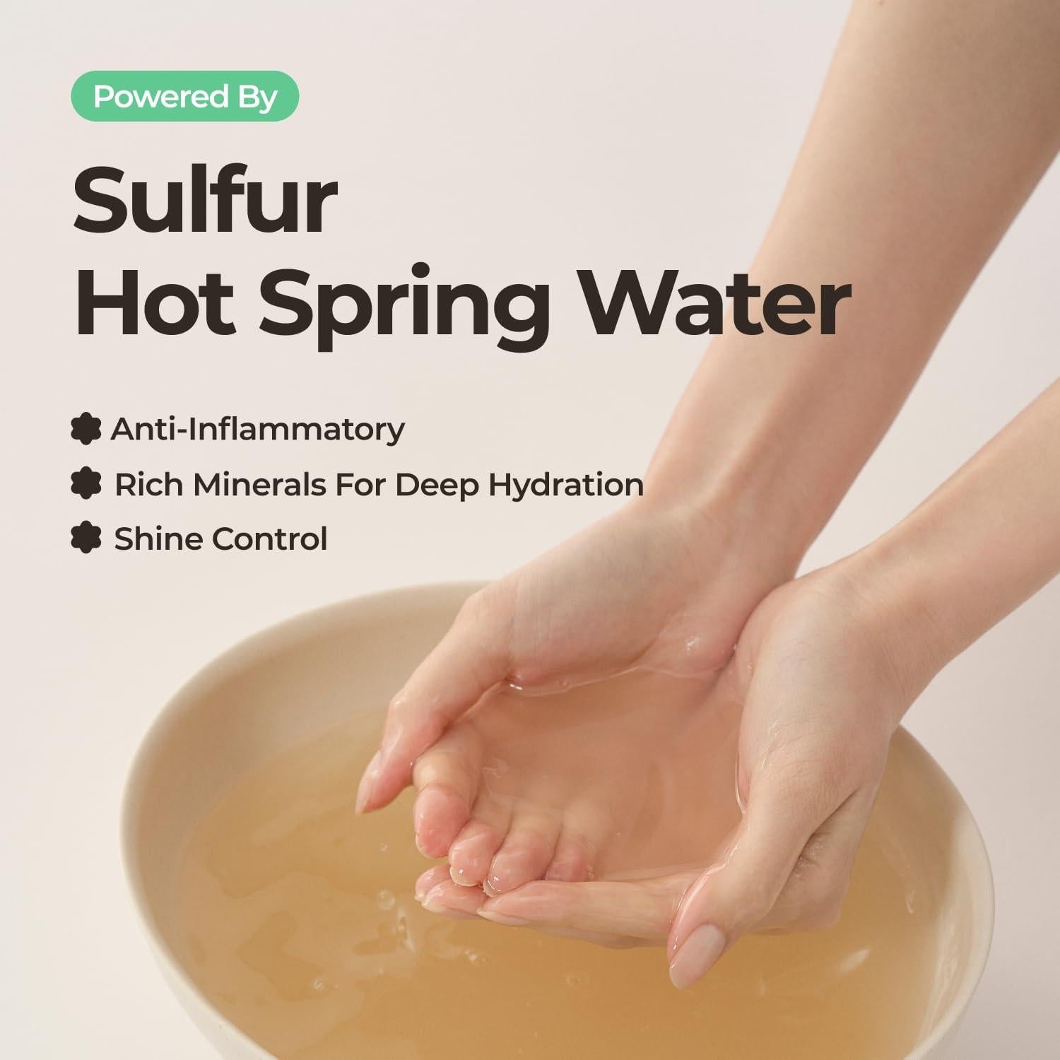 Almohadillas Faciales de Gel de Azufre Wonderwall 70 Unidades