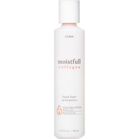 Tónico Facial de Colágeno Moistfull Etude 199.5 ml Hidratante