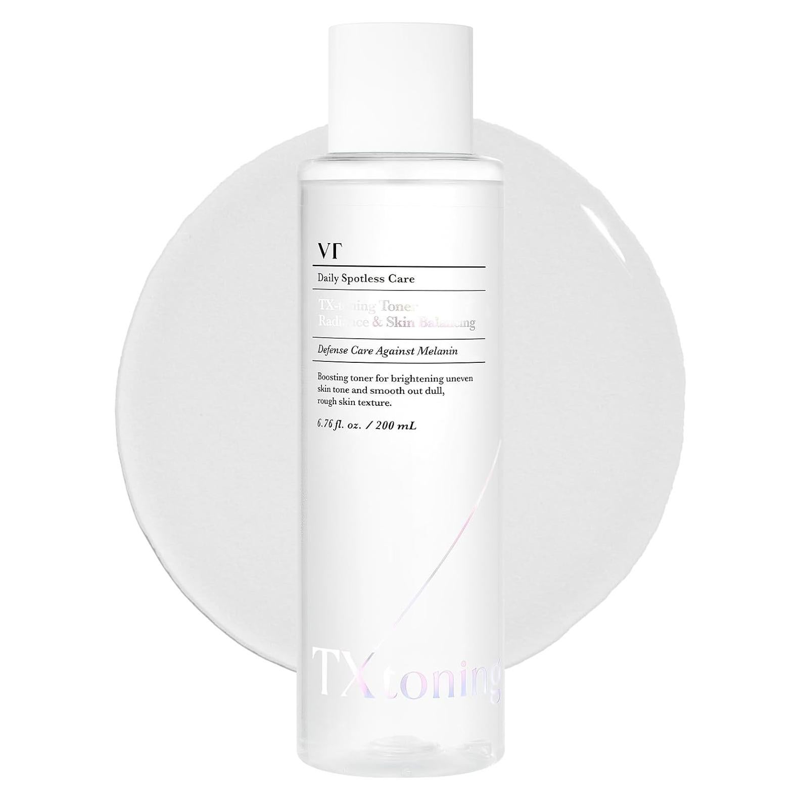 Tónico Facial Aclarante VT COSMETICS 199.5 ml - Ácido Tranexámico, Niacinamida, Hidratante