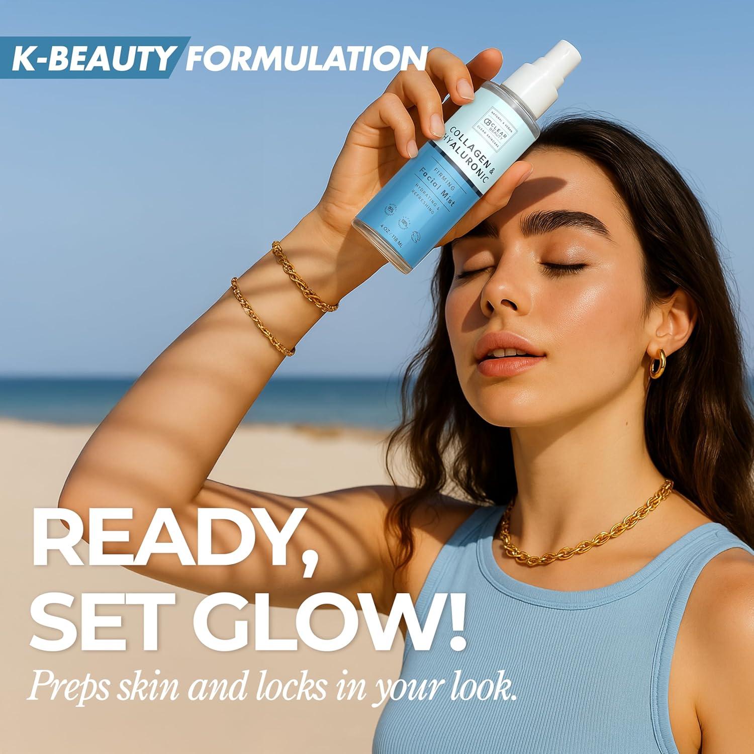 Spray Facial Hidratante Ácido Hialurónico Colágeno 113.4 g