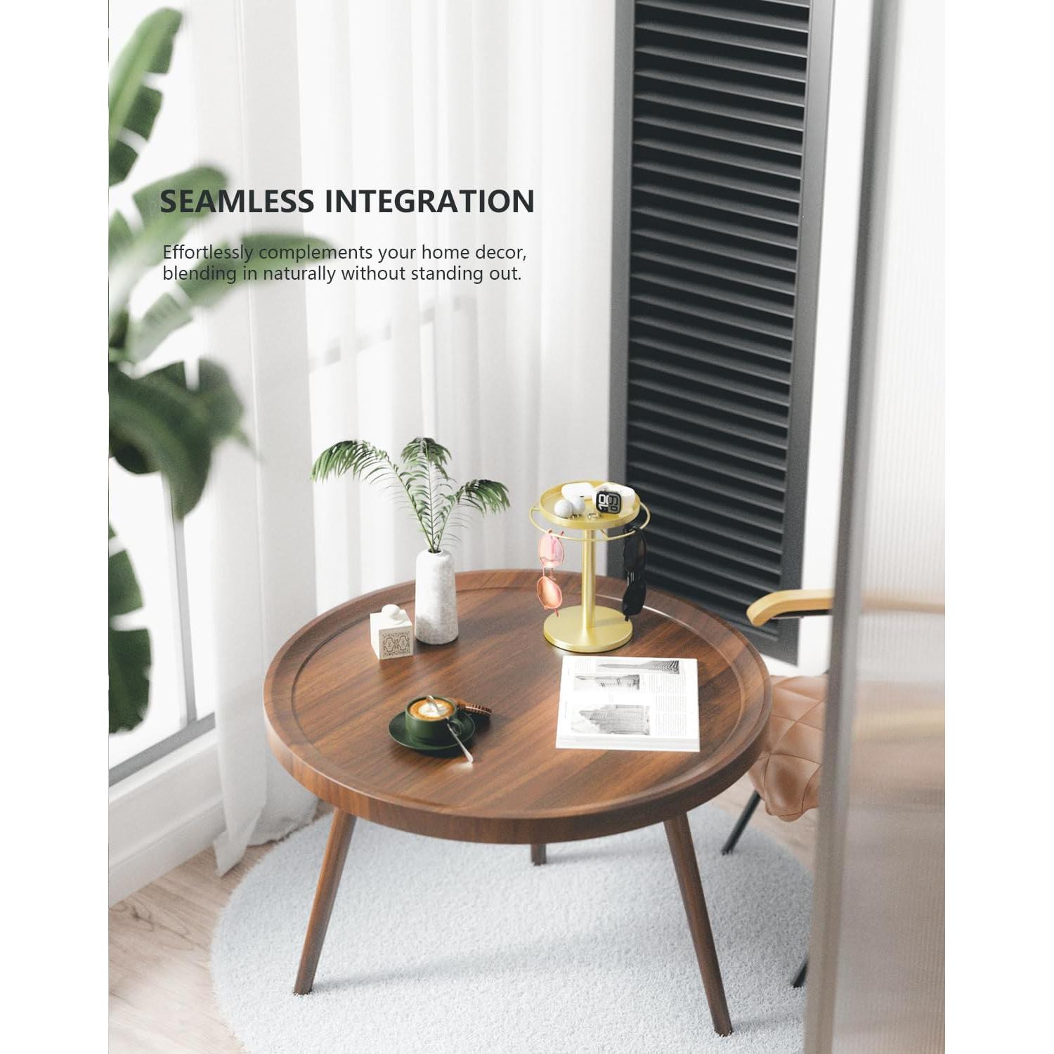 Organizador de Gafas GIFTORCH con Soporte Rotatorio y Bandeja