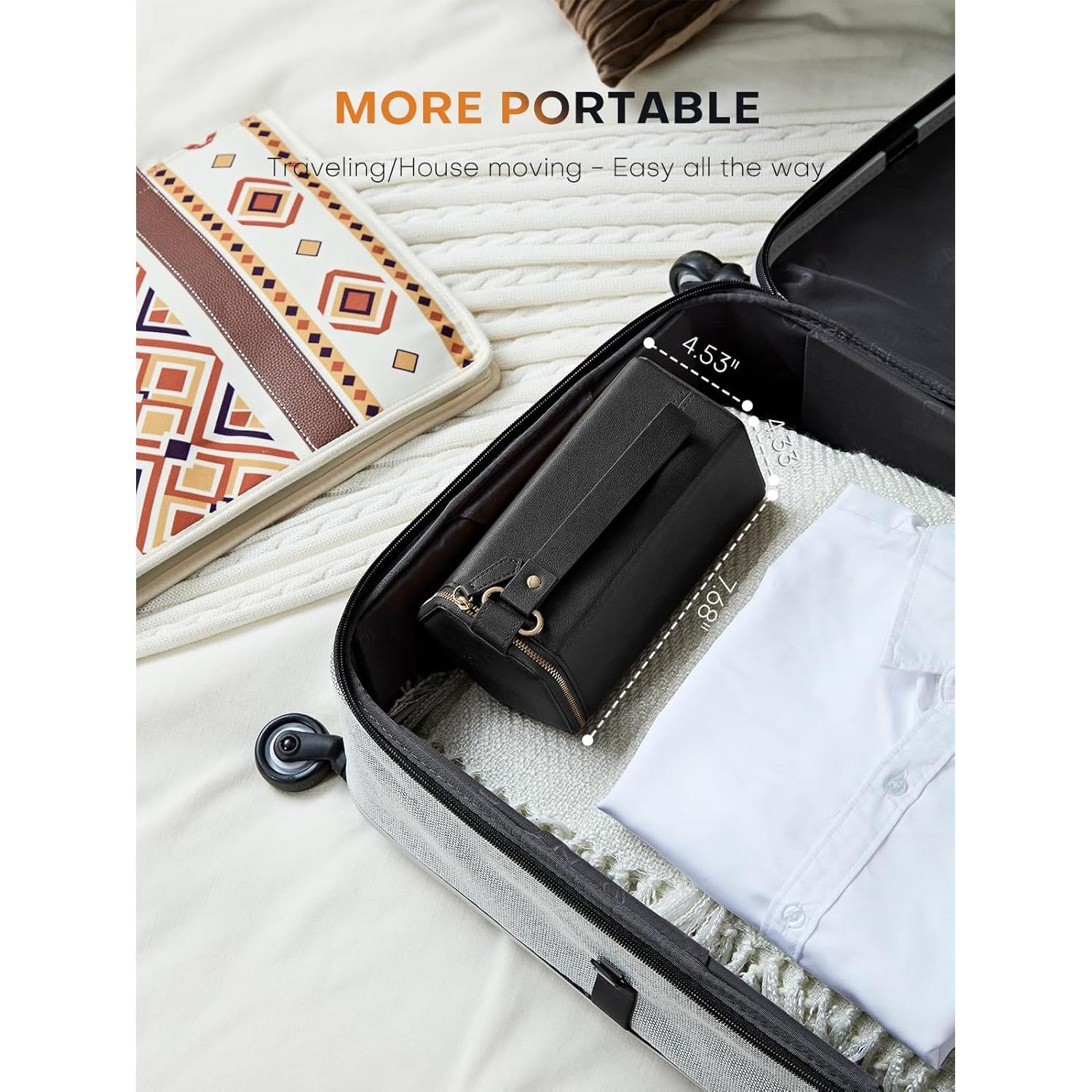 Estuche Organizador de Gafas de Sol Cloudever Plegable 5 Compartimentos