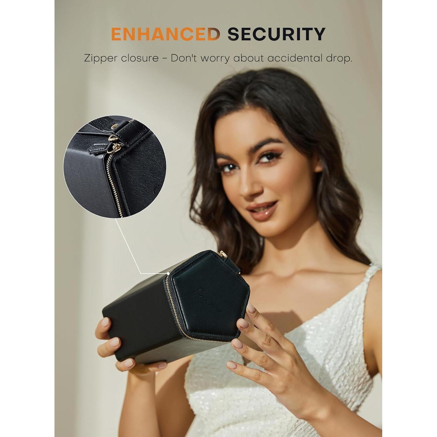 Estuche Organizador de Gafas de Sol Cloudever Plegable 5 Compartimentos