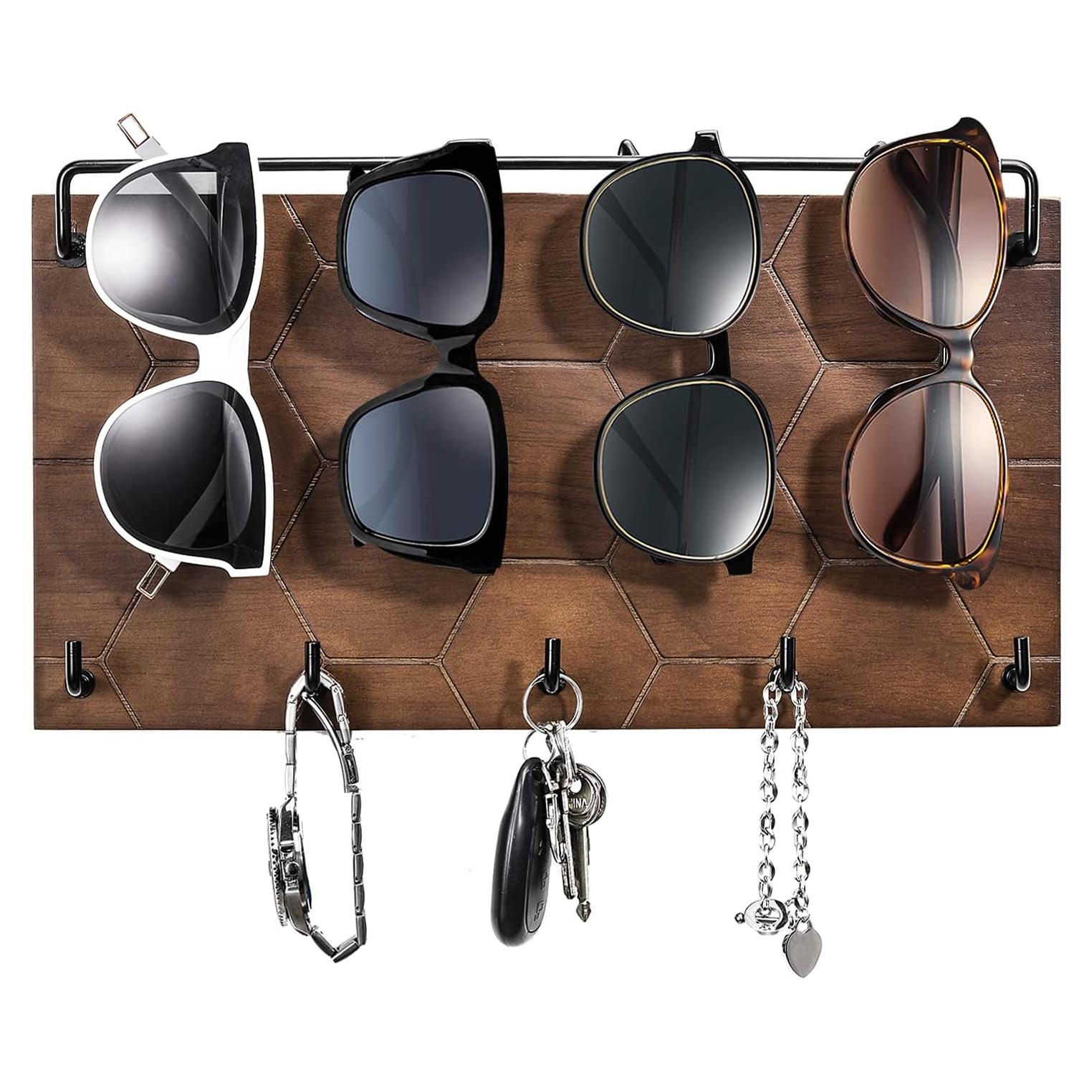 Organizador de Gafas de Sol y Llaves Emibele con 5 Ganchos