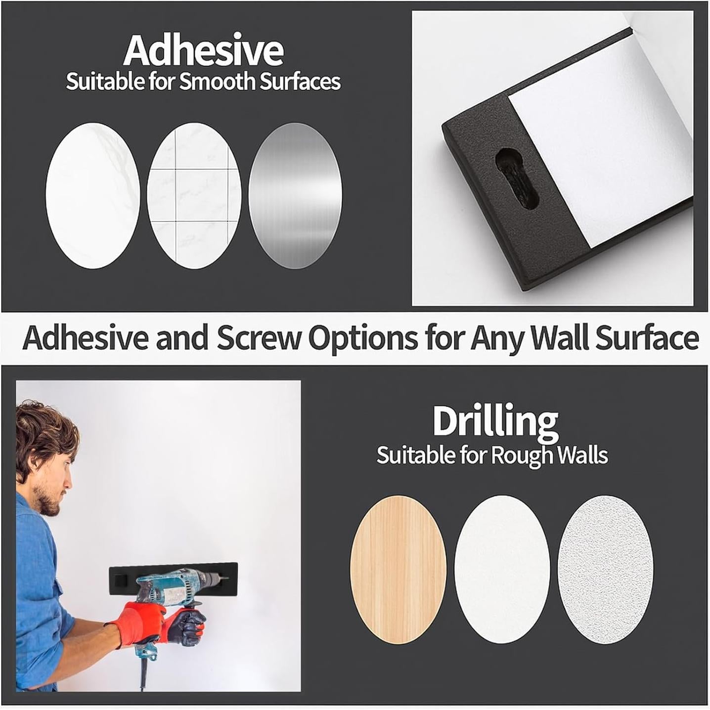 Organizador de Gafas de Sol Gelobo - Madera y Cuero, 2 Piezas