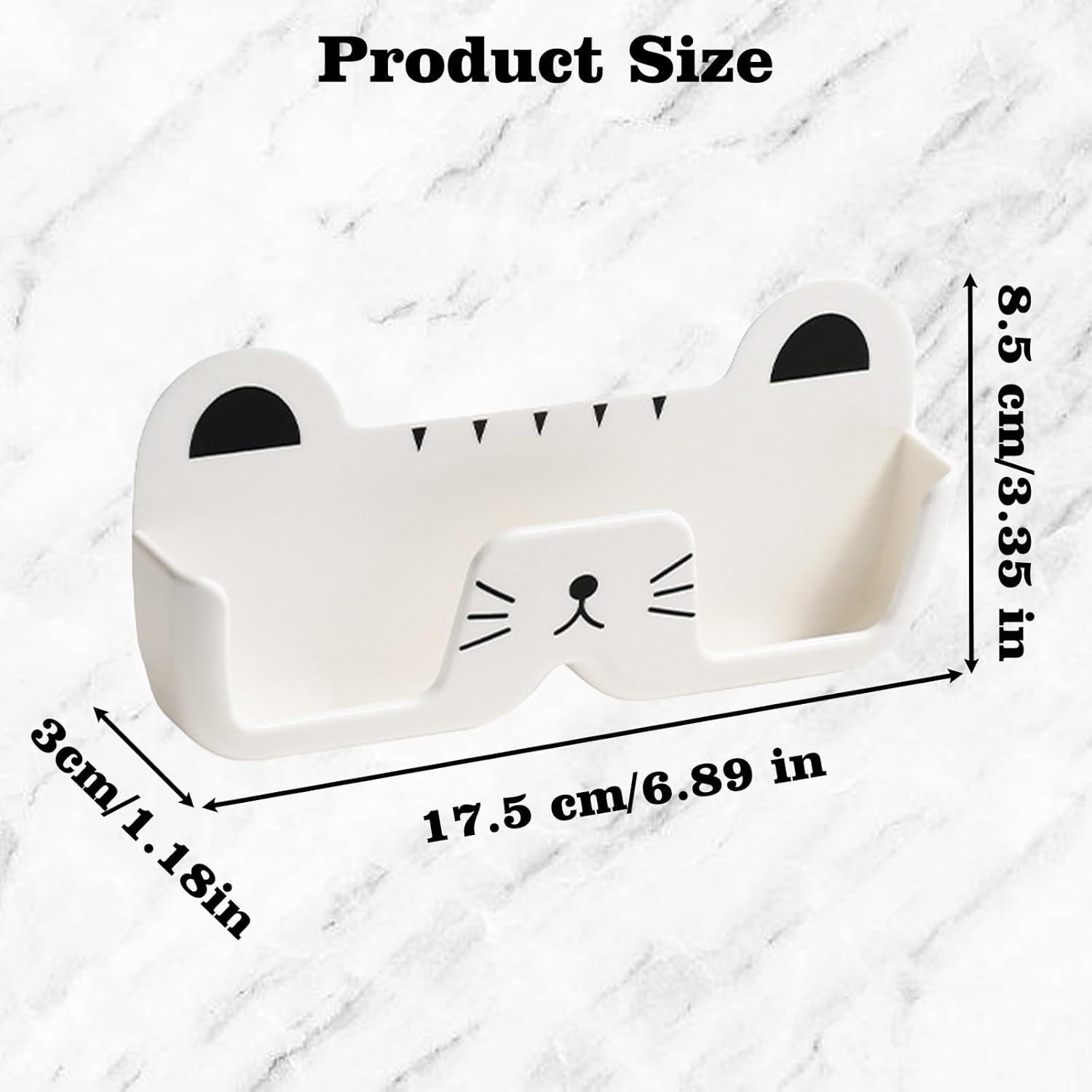 Organizador de Gafas en Forma de Gato - 4 Paquetes