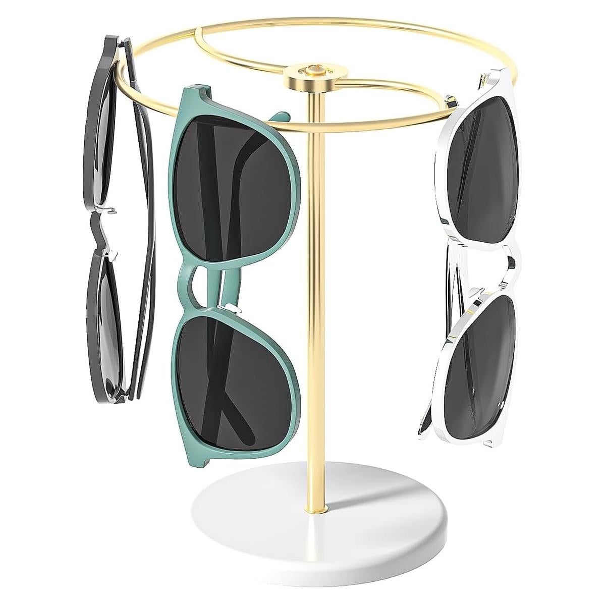 Soporte Organizador de Gafas de Sol Rotatorio 360° Coward