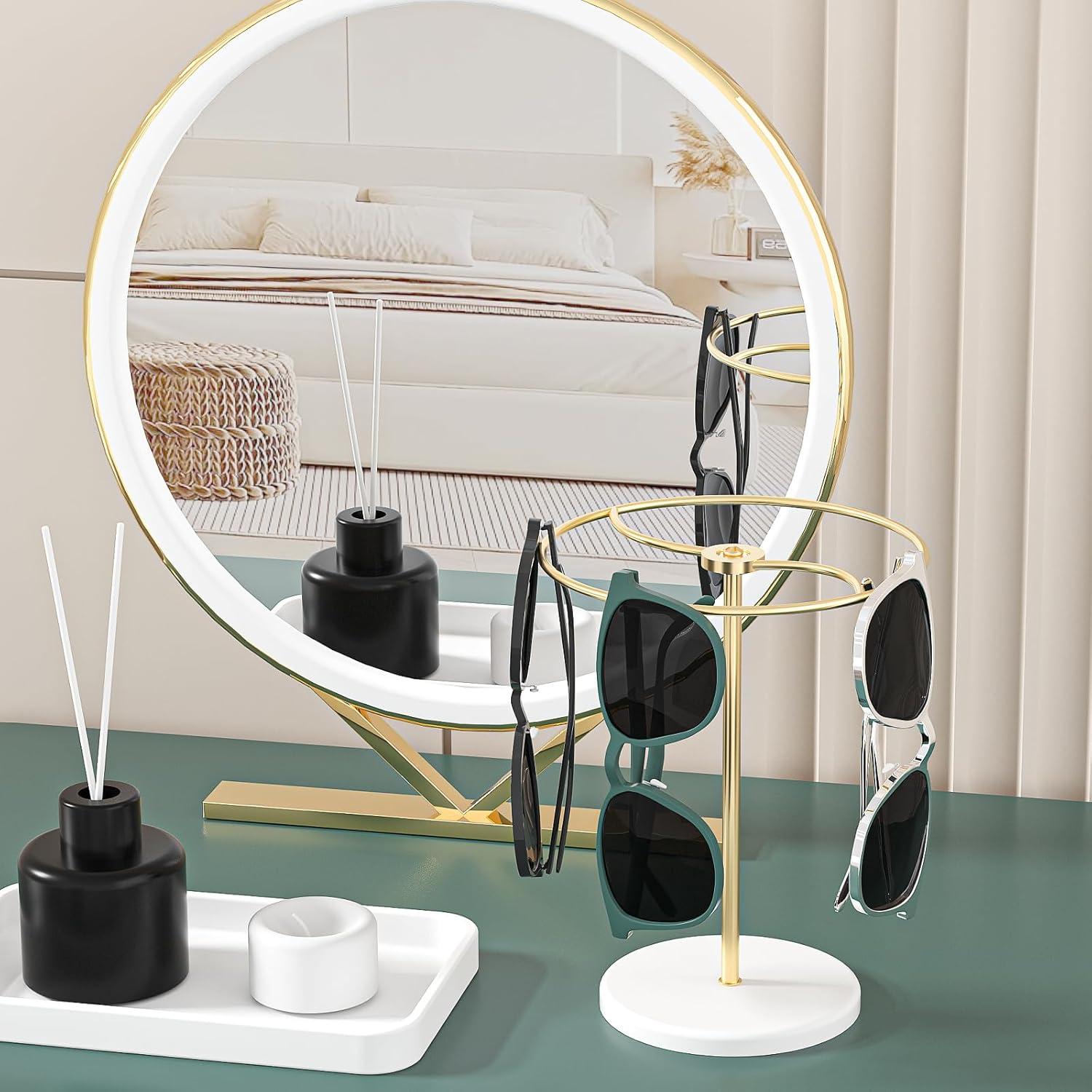 Soporte Organizador de Gafas de Sol Rotatorio 360° Coward