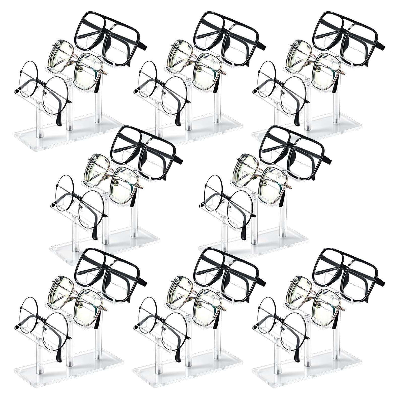 Soporte Acrílico para Gafas de Sol Ripeng 3 Niveles 8 Pcs