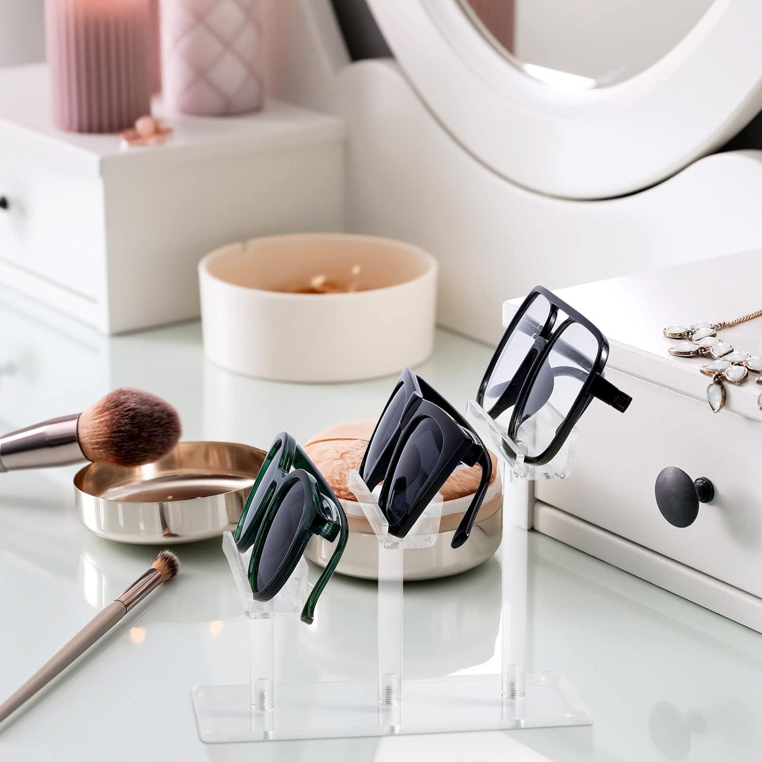 Soporte Acrílico para Gafas de Sol Ripeng 3 Niveles 8 Pcs