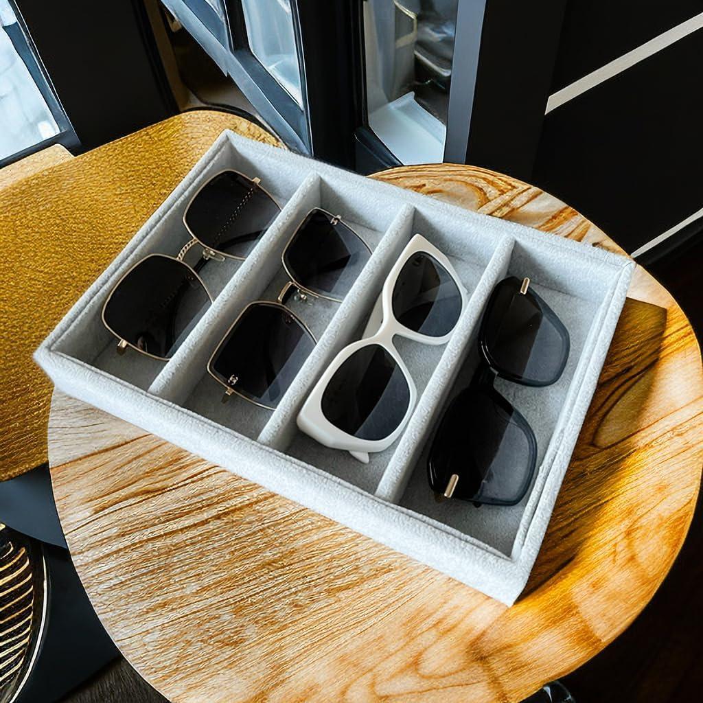 Bandeja organizadora apilable Svea Display para gafas y relojes