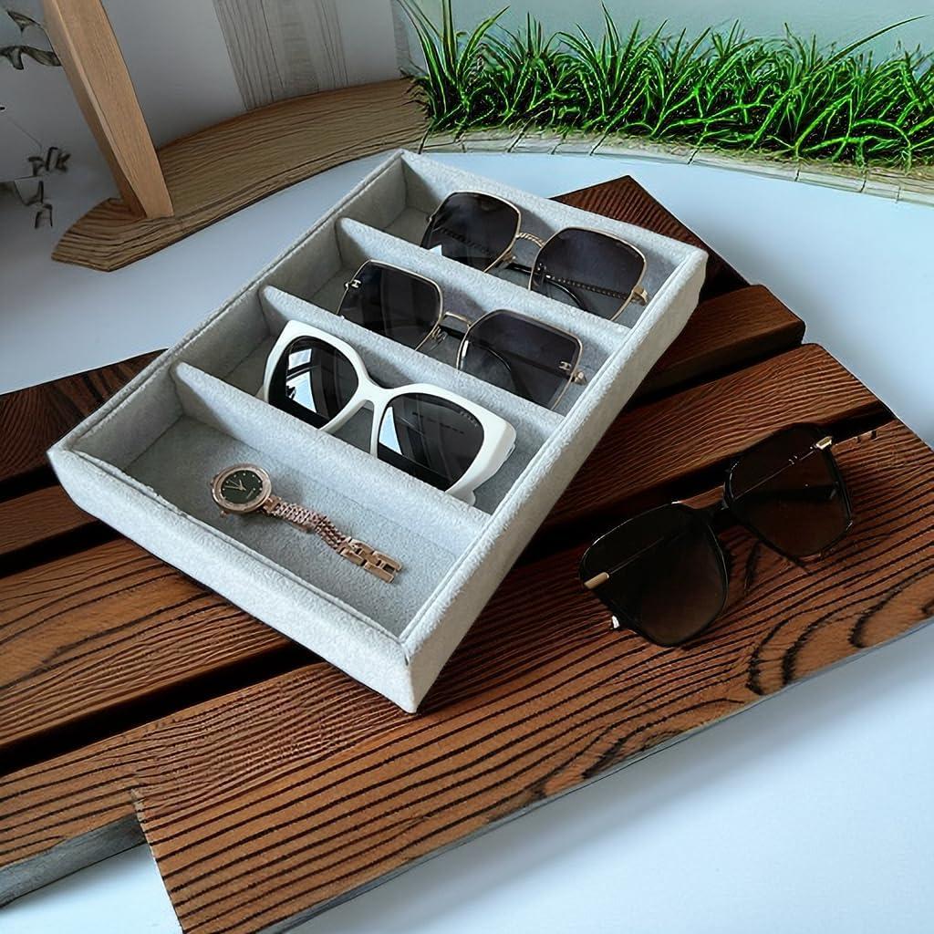 Bandeja organizadora apilable Svea Display para gafas y relojes