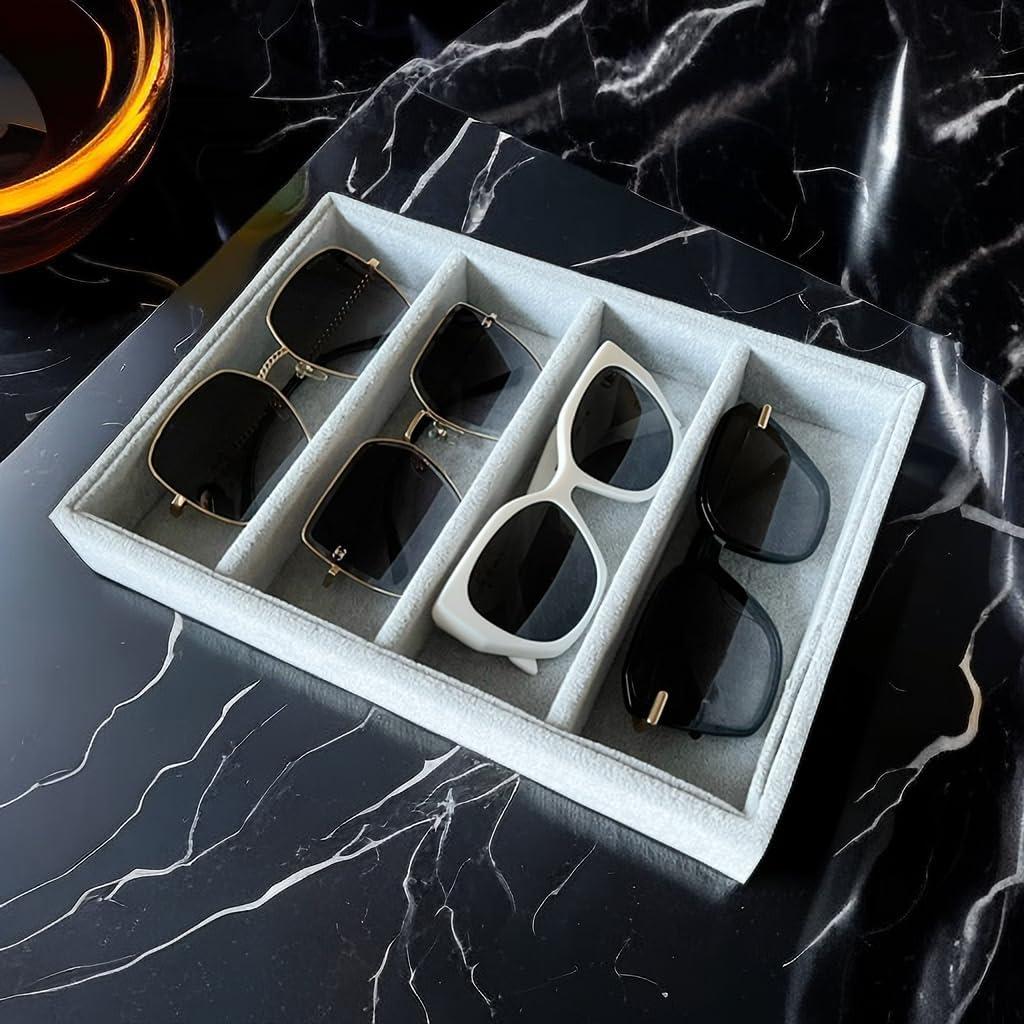 Bandeja organizadora apilable Svea Display para gafas y relojes