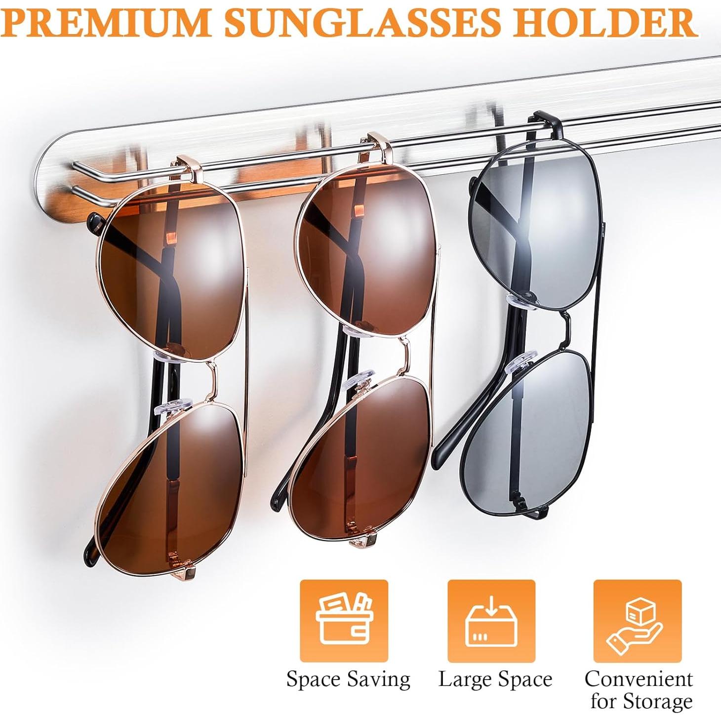 Organizador de Gafas de Sol LOXSUN de Acero Inoxidable 34 cm