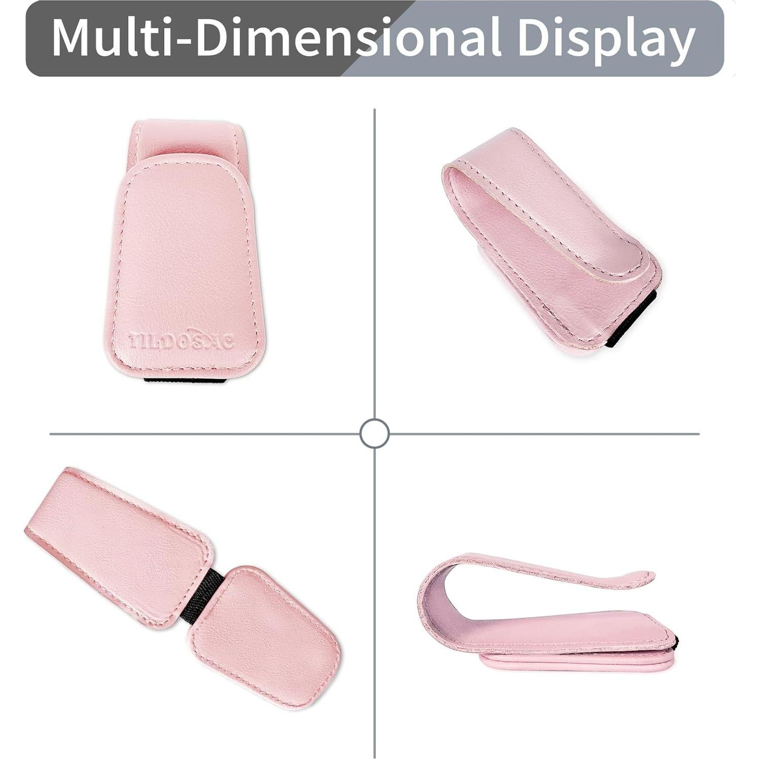 Clip Organizador de Gafas de Sol TILDOSAC Rosa Doble