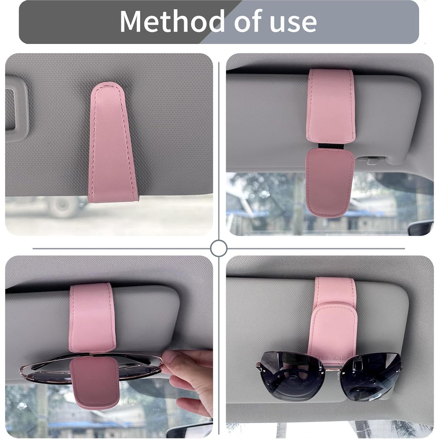 Clip Organizador de Gafas de Sol TILDOSAC Rosa Doble