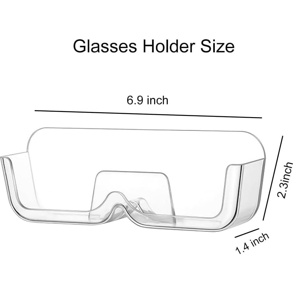 Soporte para Gafas de Pared NaYiissi - Organizador 4 Piezas
