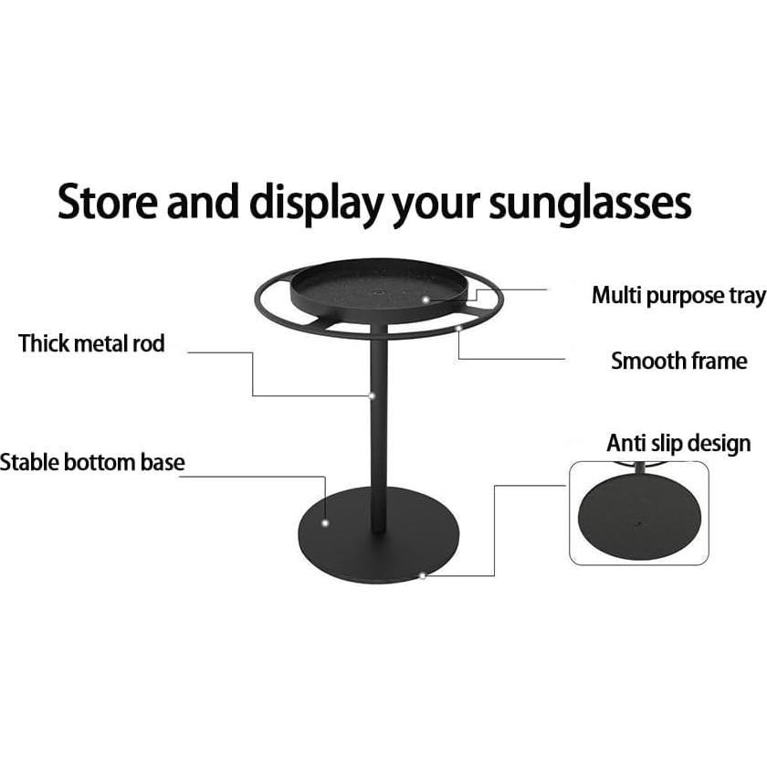 Soporte Giratorio para Gafas de Sol Bepod 360° Oro